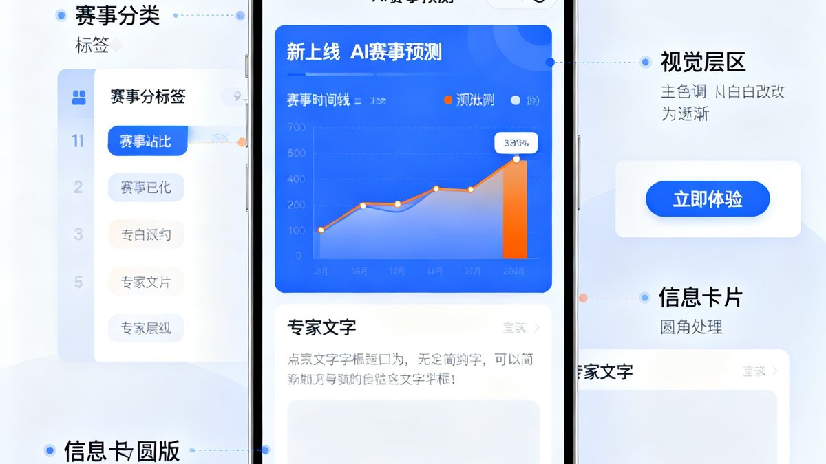 熊猫比分APP4.2版本更新界面截图，展示新上线的AI赛事预测功能和界面设计改版